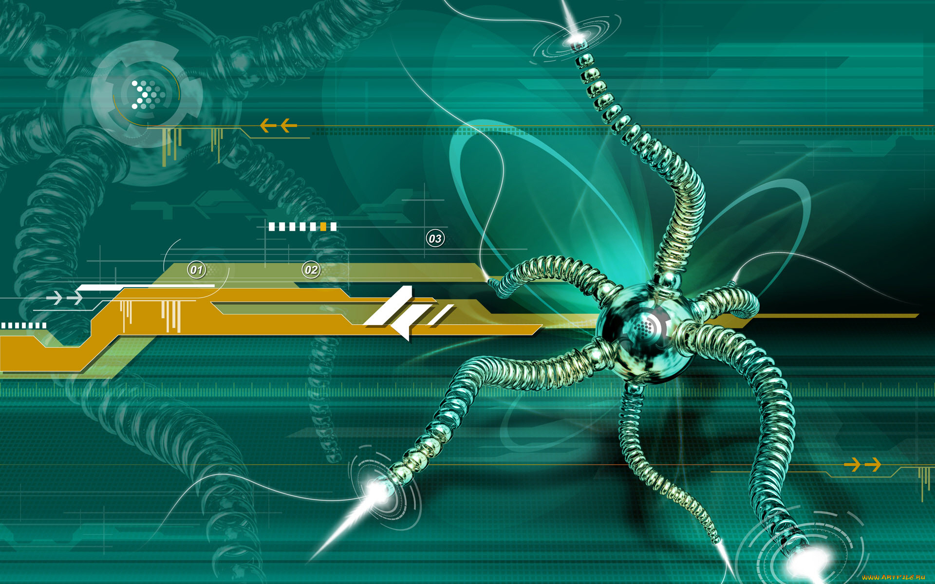 3, , abstract, 